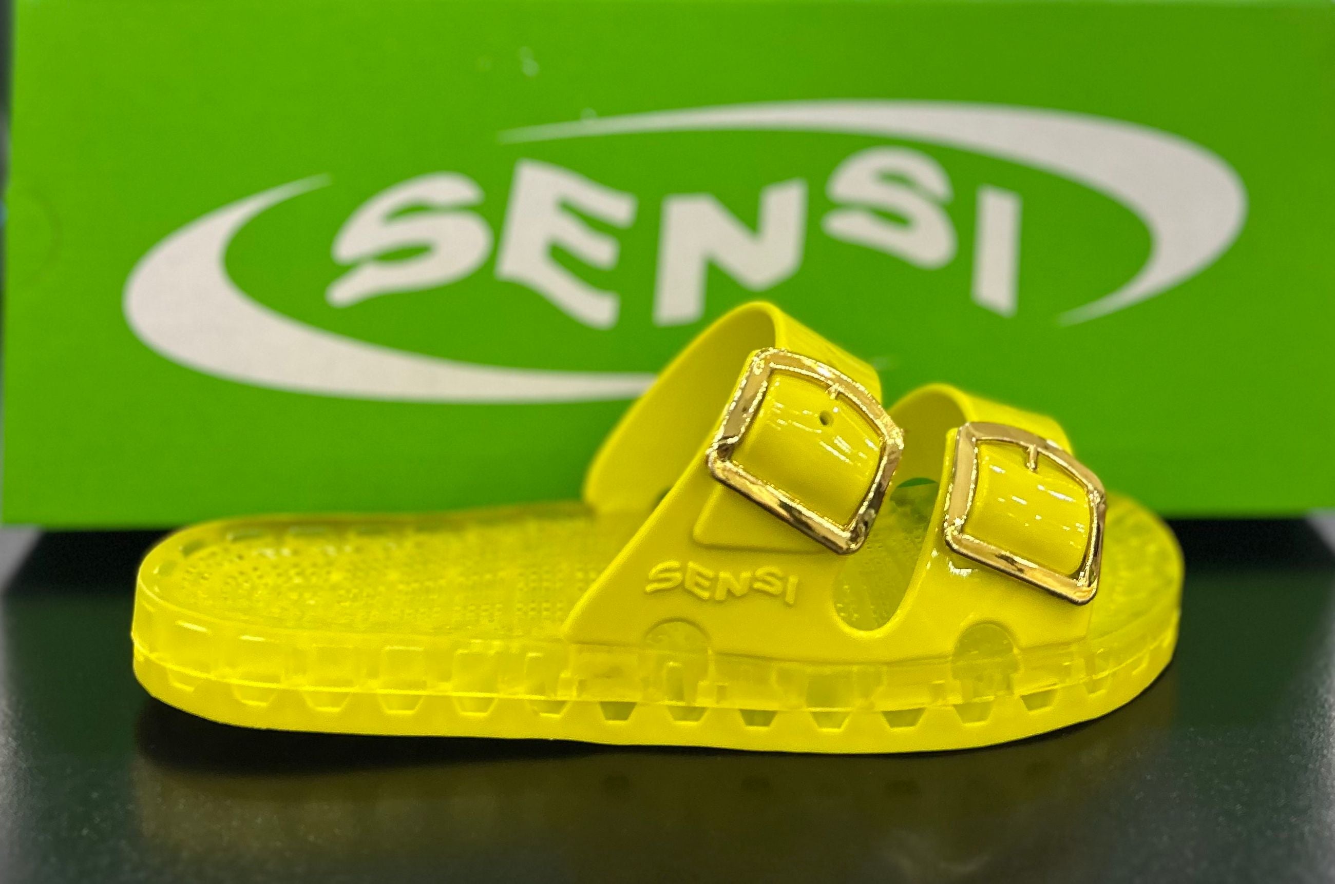 LA JOLLA FLAMINGO GIALLO - Accessori calzature - SENSI