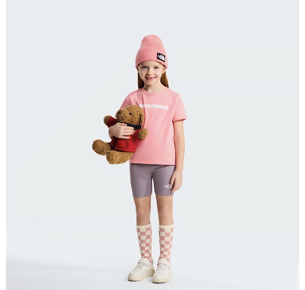 KID BUBBLE LOGO REG SET CORAL CRU - ABBIGLIAMENTO - THE NORTH FACE