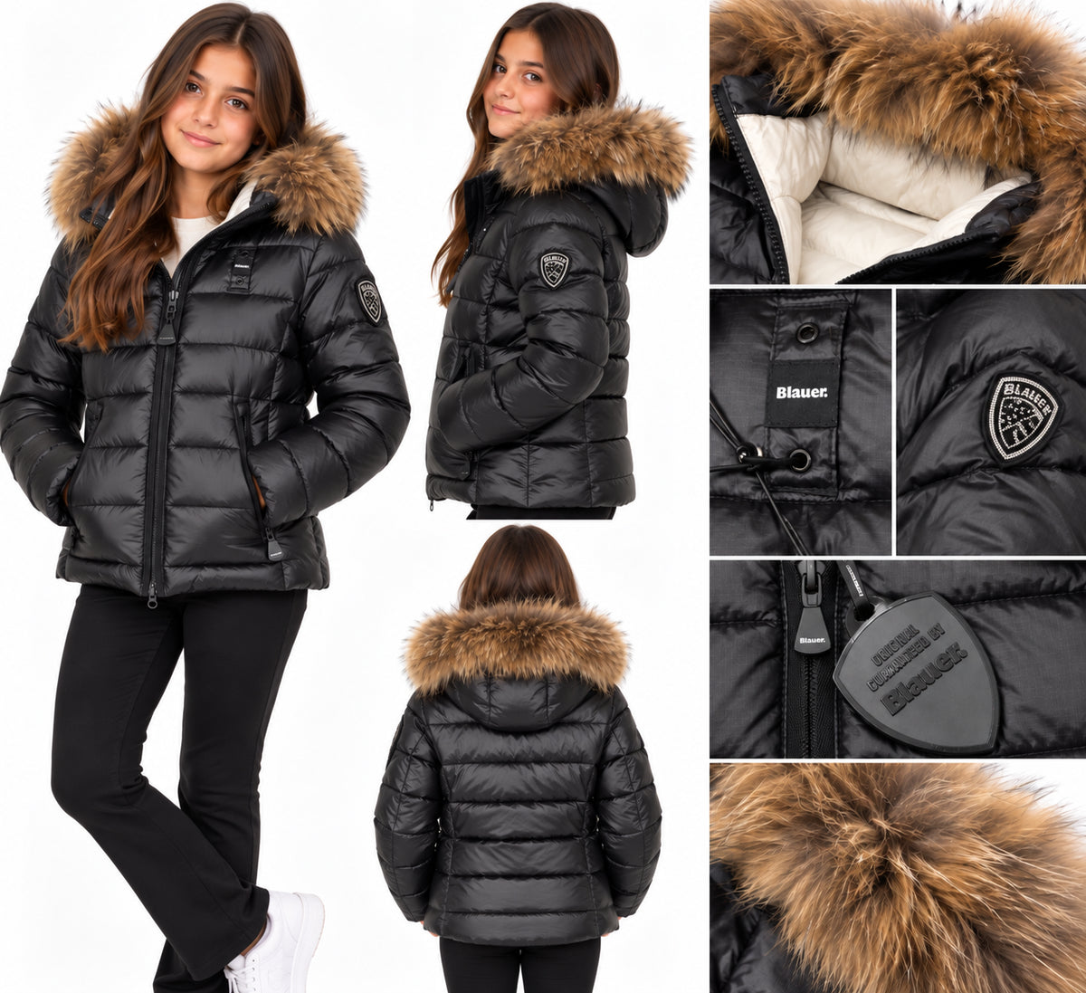 IVORY JUNIOR NERO - ABBIGLIAMENTO - BLAUER