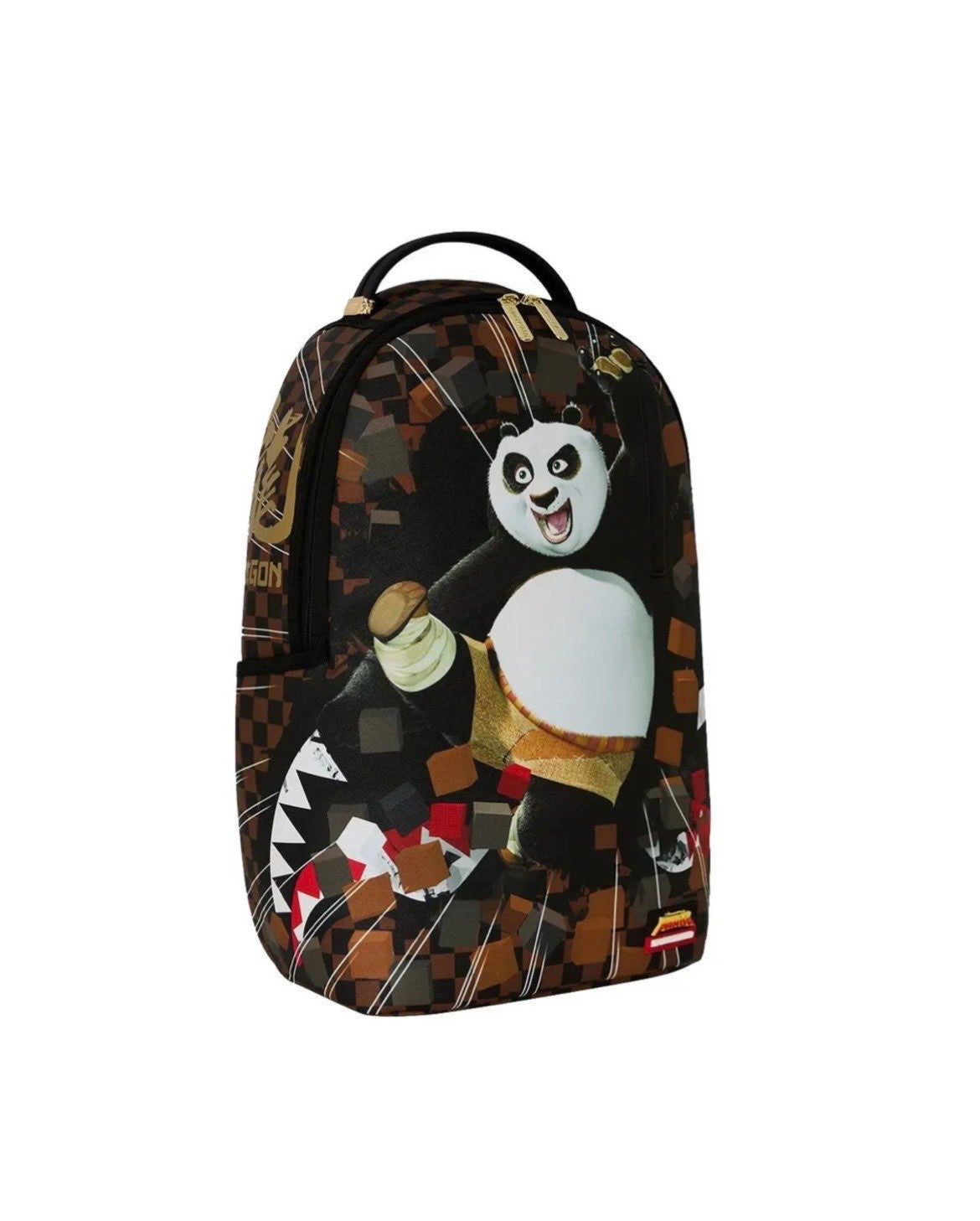 KUNG FU PANDA PO CHECKER KARATE KICK BACKPACK - Accessori - SPRAYGROUND