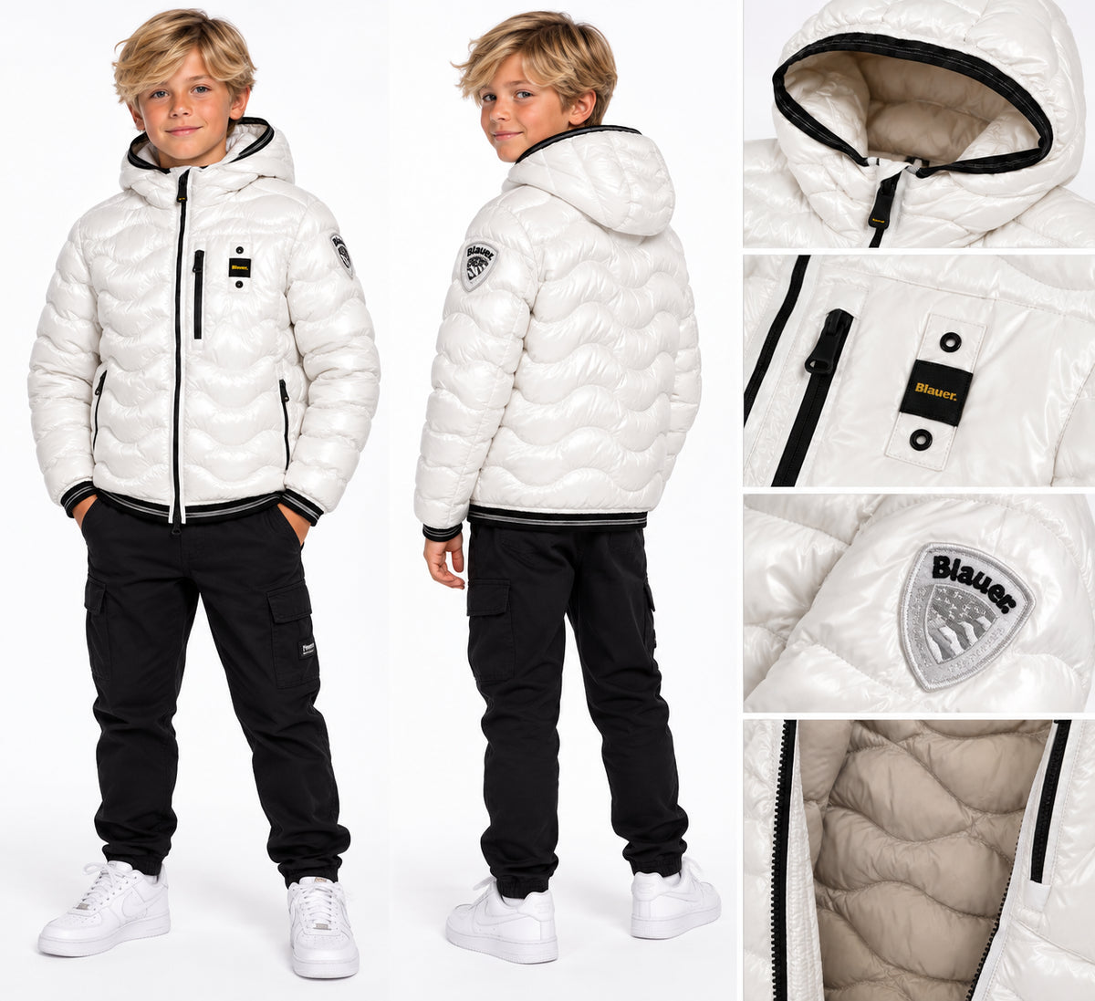 BRINTON JUNIOR BIANCO - ABBIGLIAMENTO - BLAUER