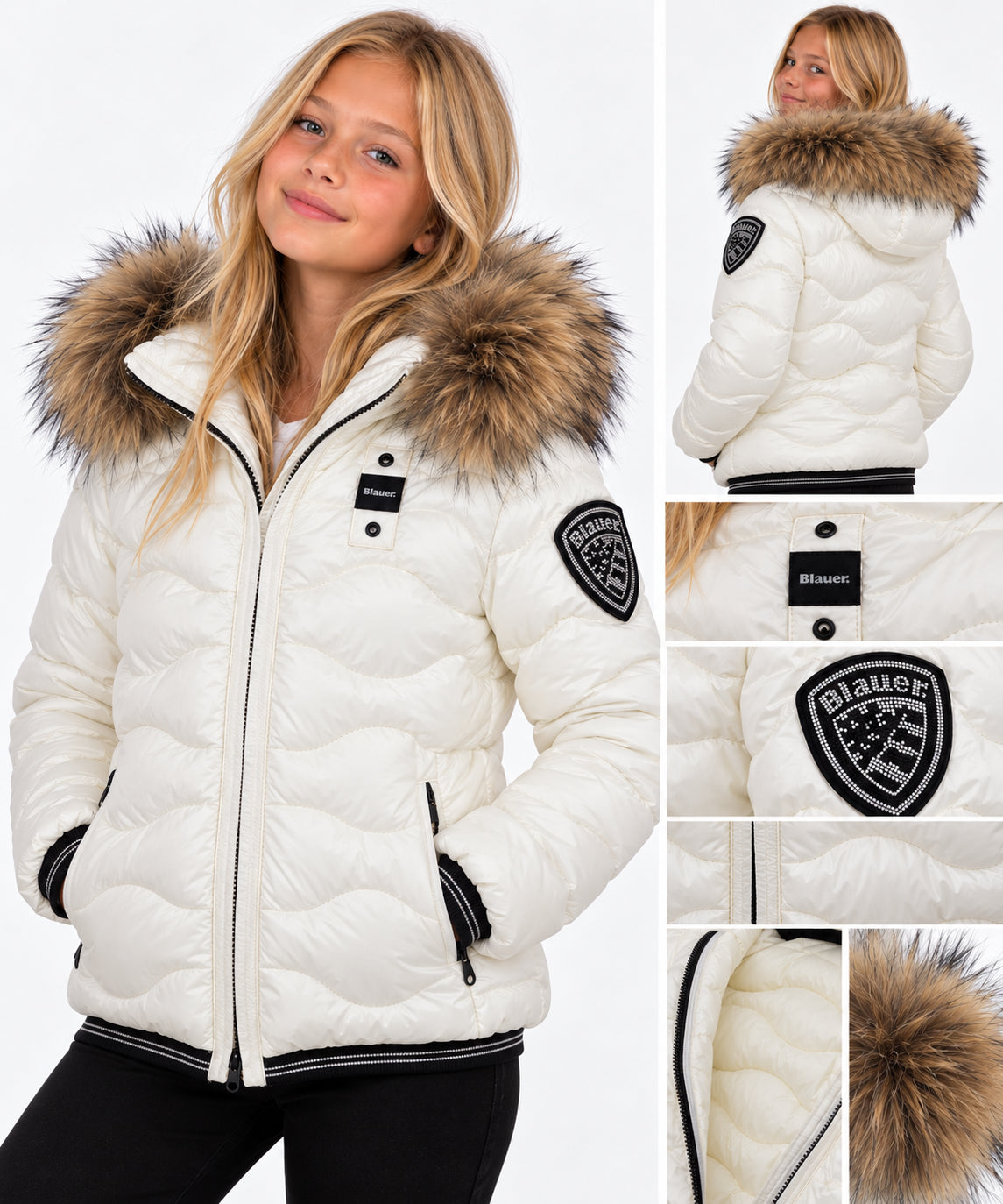 ARIONS JUNIOR BIANCO - ABBIGLIAMENTO - BLAUER