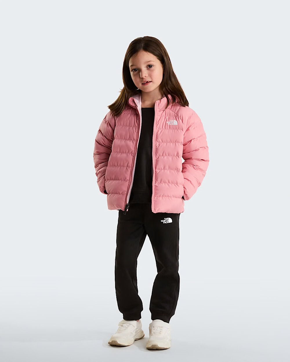 KID REVERSIBLE PERRITO HOODED JACKET PRIMROSE - ABBIGLIAMENTO - THE NORTH FACE