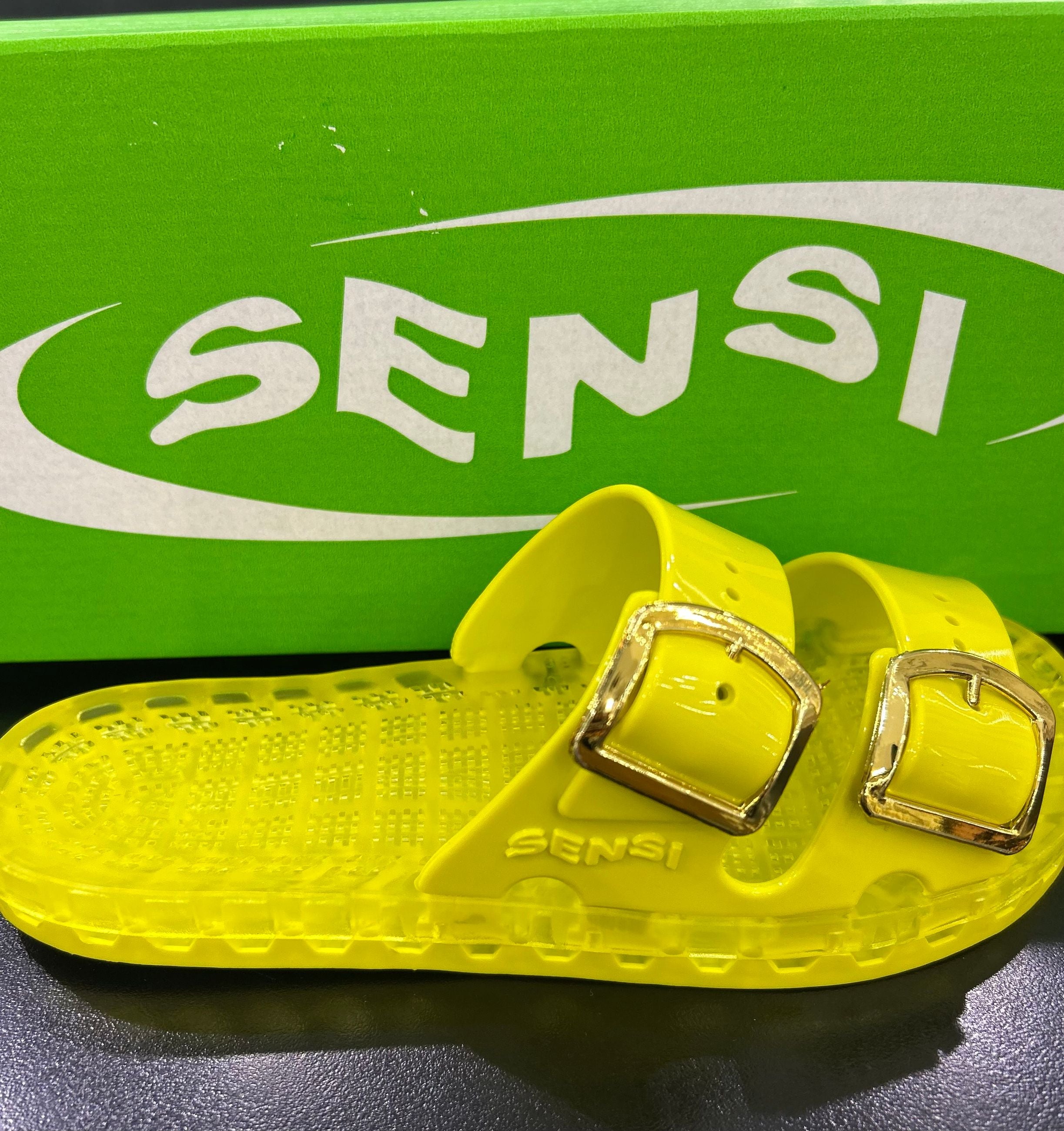 LA JOLLA FLAMINGO GIALLO - Accessori calzature - SENSI