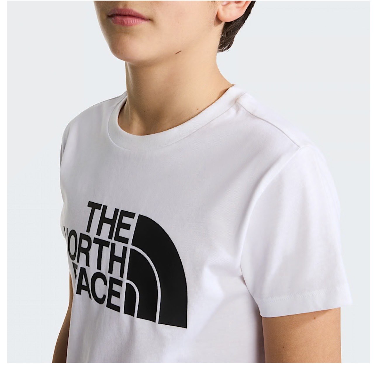 TEEN EASY REG SS TEE TNF WHITE - ABBIGLIAMENTO - THE NORTH FACE