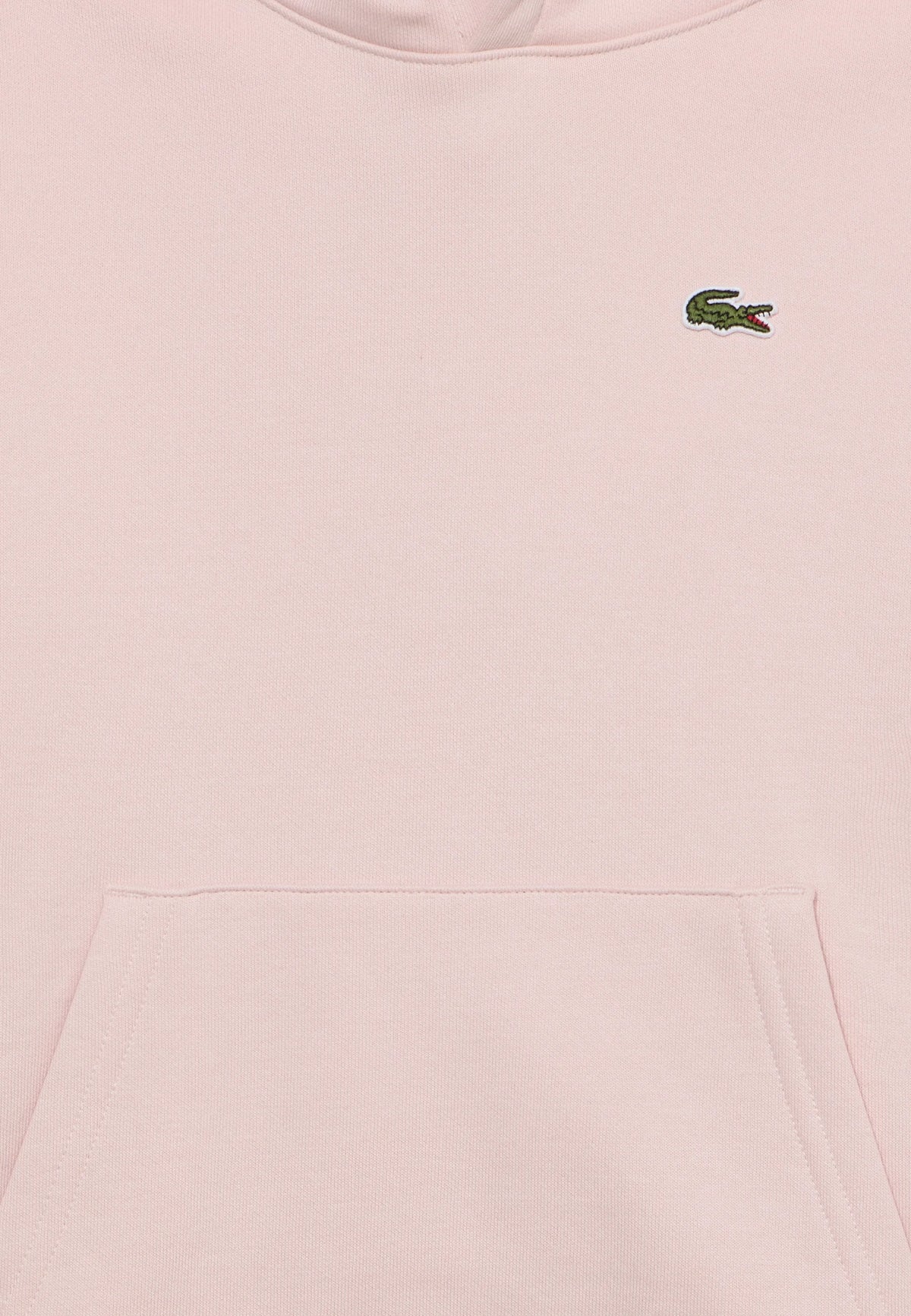 LCB CORE FLEECE PULLOVER HOODI ROSA - ABBIGLIAMENTO - LACOSTE