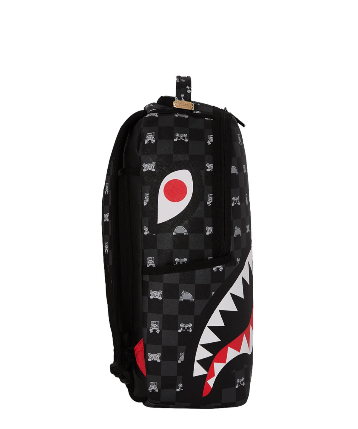 GRAY PEEKING CHARACTER CHECK BACKPACK - Accessori - SPRAYGROUND