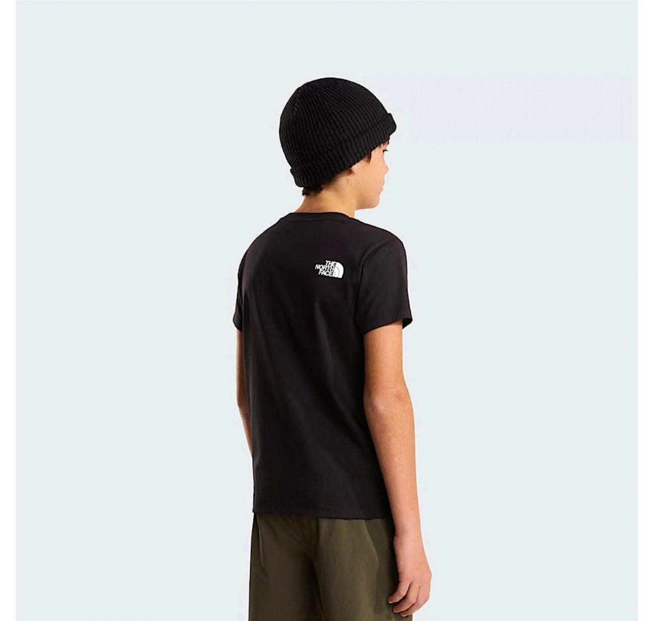 TEEN EASY REG SS TEE TNF BLACK - ABBIGLIAMENTO - THE NORTH FACE