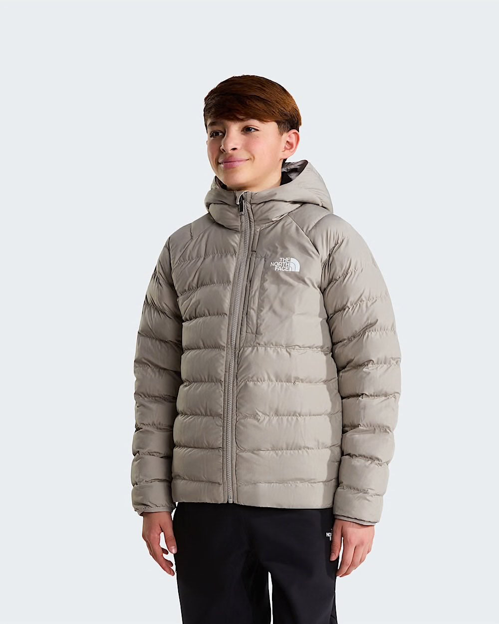 B REVERSIBLE PERRITO HOODED JACKET STONE SLAB - ABBIGLIAMENTO - THE NORTH FACE