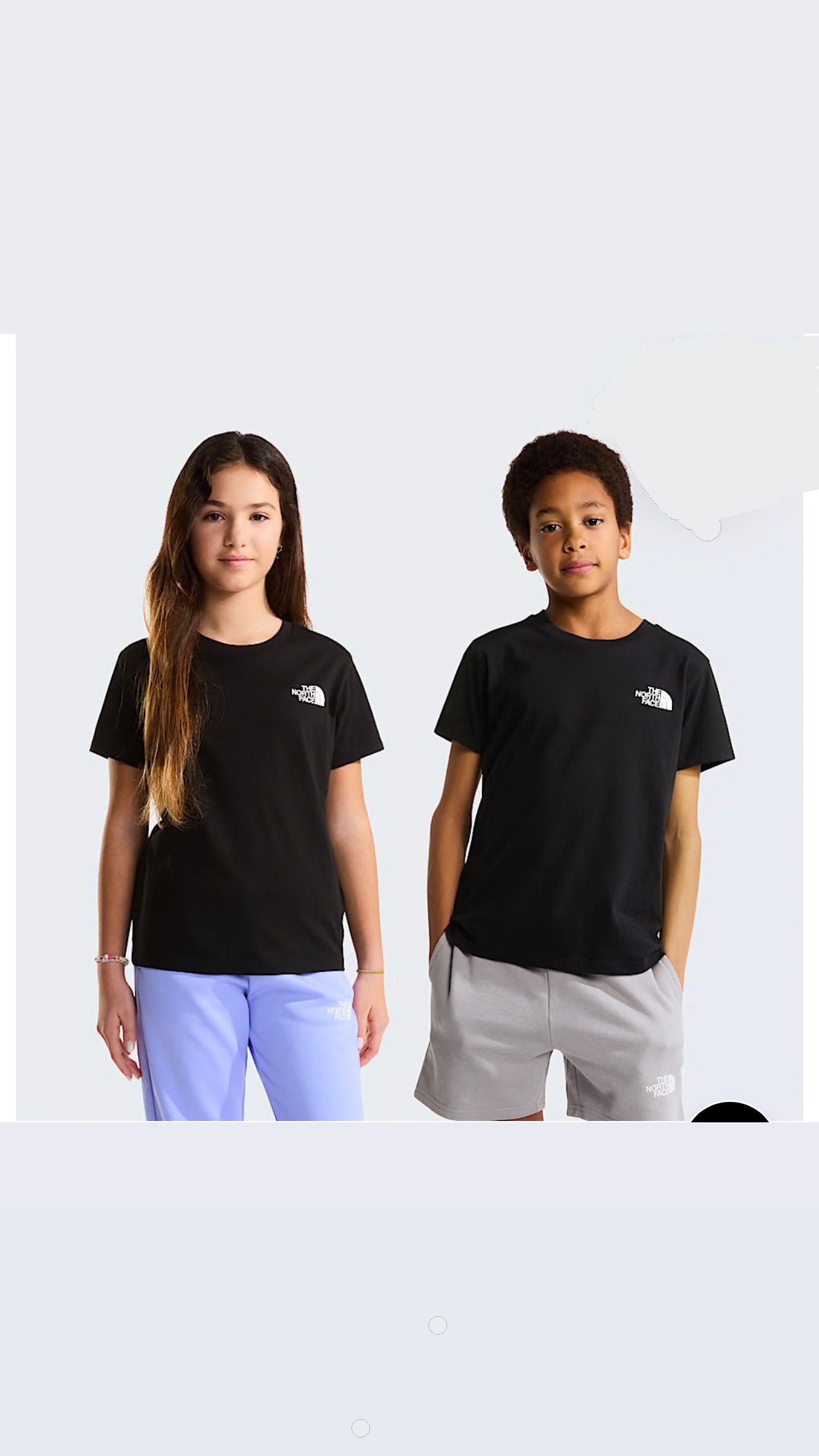 TEEN SIMPLE DOME REG SS TNF BLACK - ABBIGLIAMENTO - THE NORTH FACE