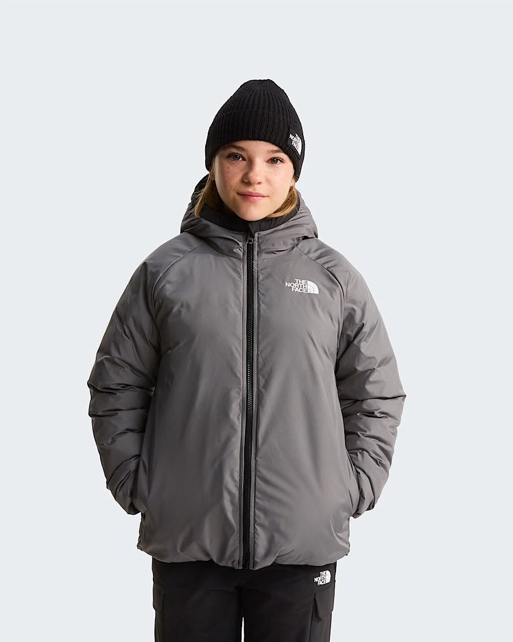 B REVERSIBLE PERRITO JACKET NERO - ABBIGLIAMENTO - THE NORTH FACE