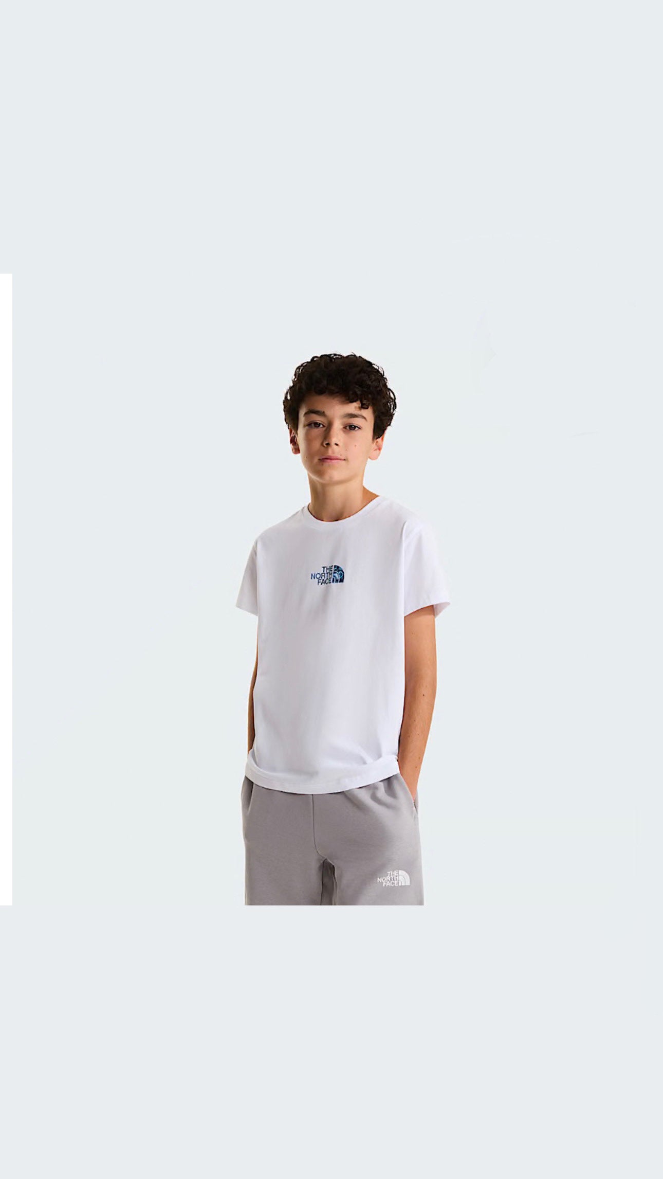B LIQUID LOGO REG SS TE TNF WHITE - ABBIGLIAMENTO - THE NORTH FACE