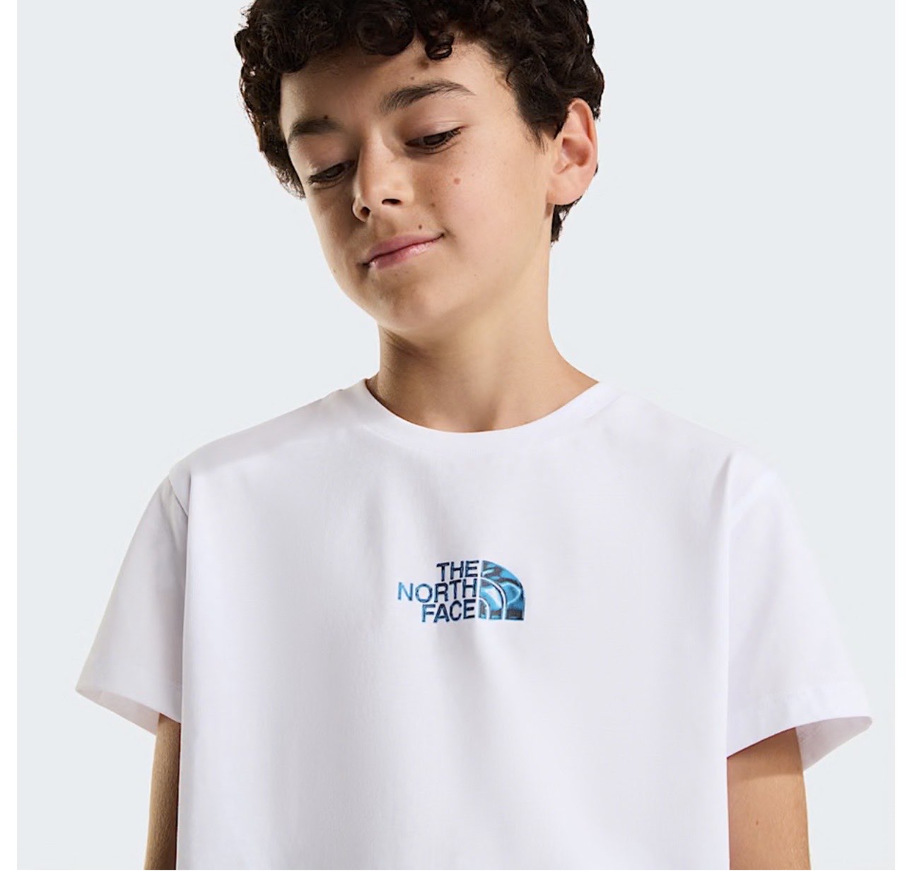 B LIQUID LOGO REG SS TE TNF WHITE - ABBIGLIAMENTO - THE NORTH FACE