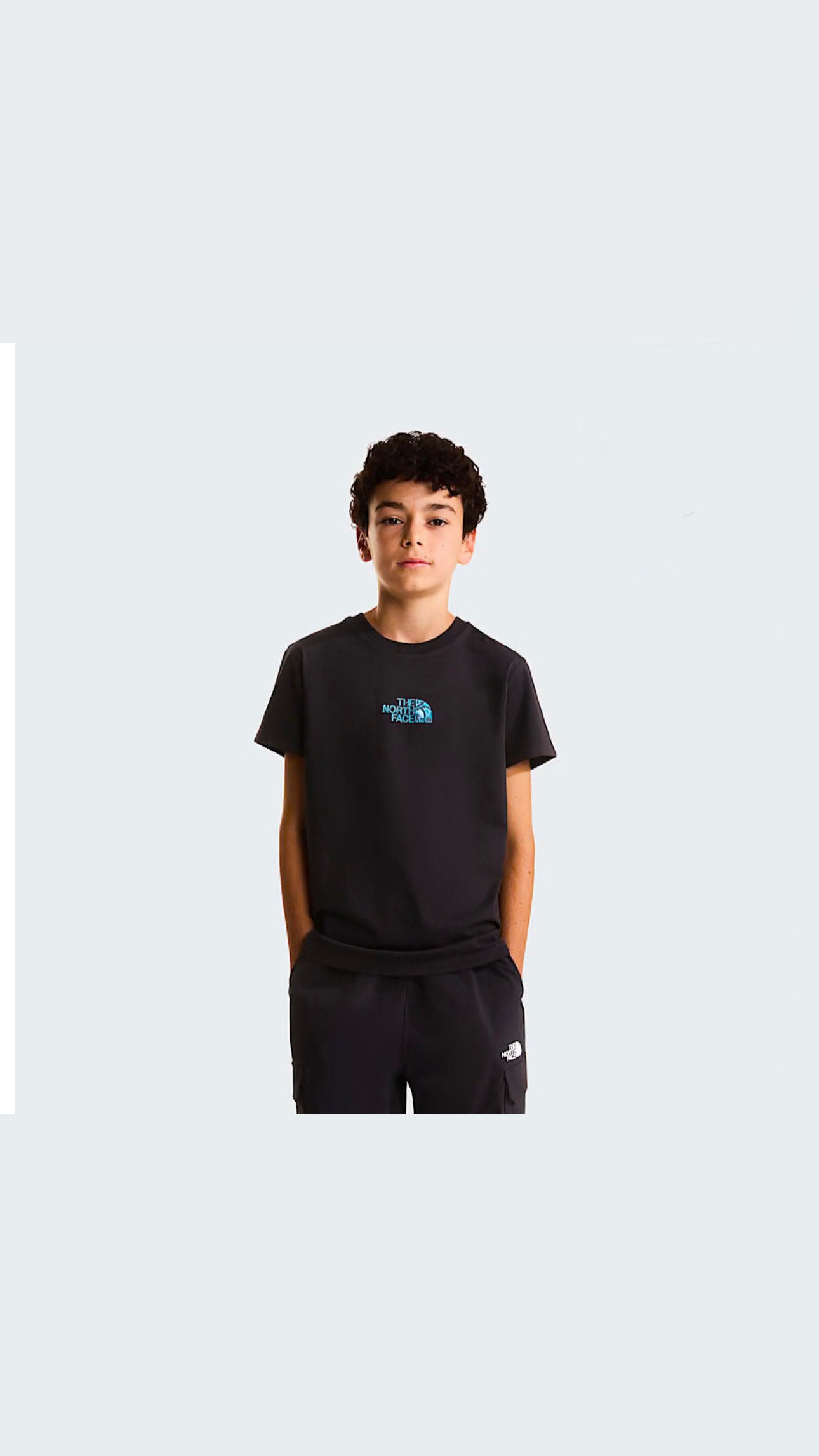 B LIQUID LOGO REG SS TE TNF BLACK - ABBIGLIAMENTO - THE NORTH FACE