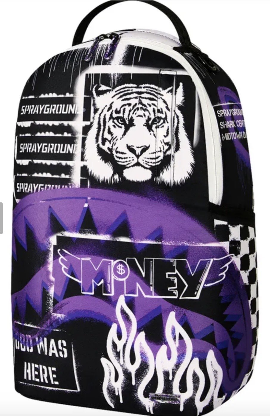 STENCIL SHARK ATTACK BACKPACK - Accessori - SPRAYGROUND
