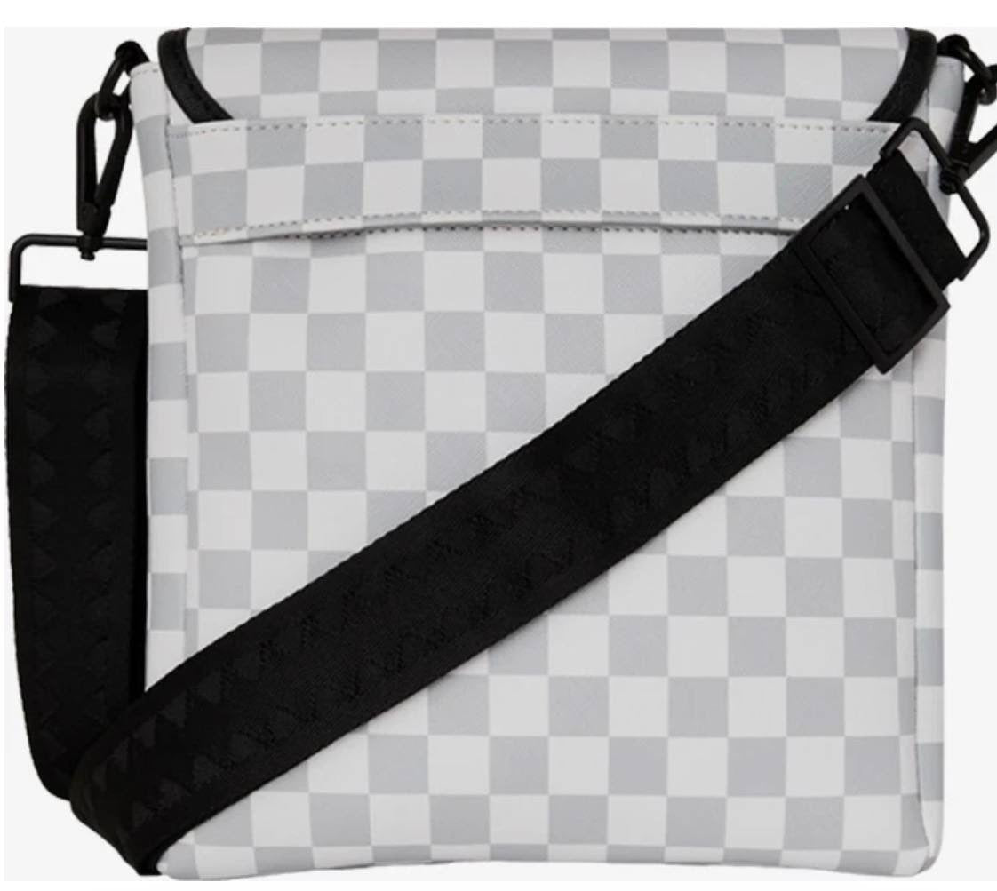 RED STENCIL SHARK MESSENGER BAG - Accessori - SPRAYGROUND