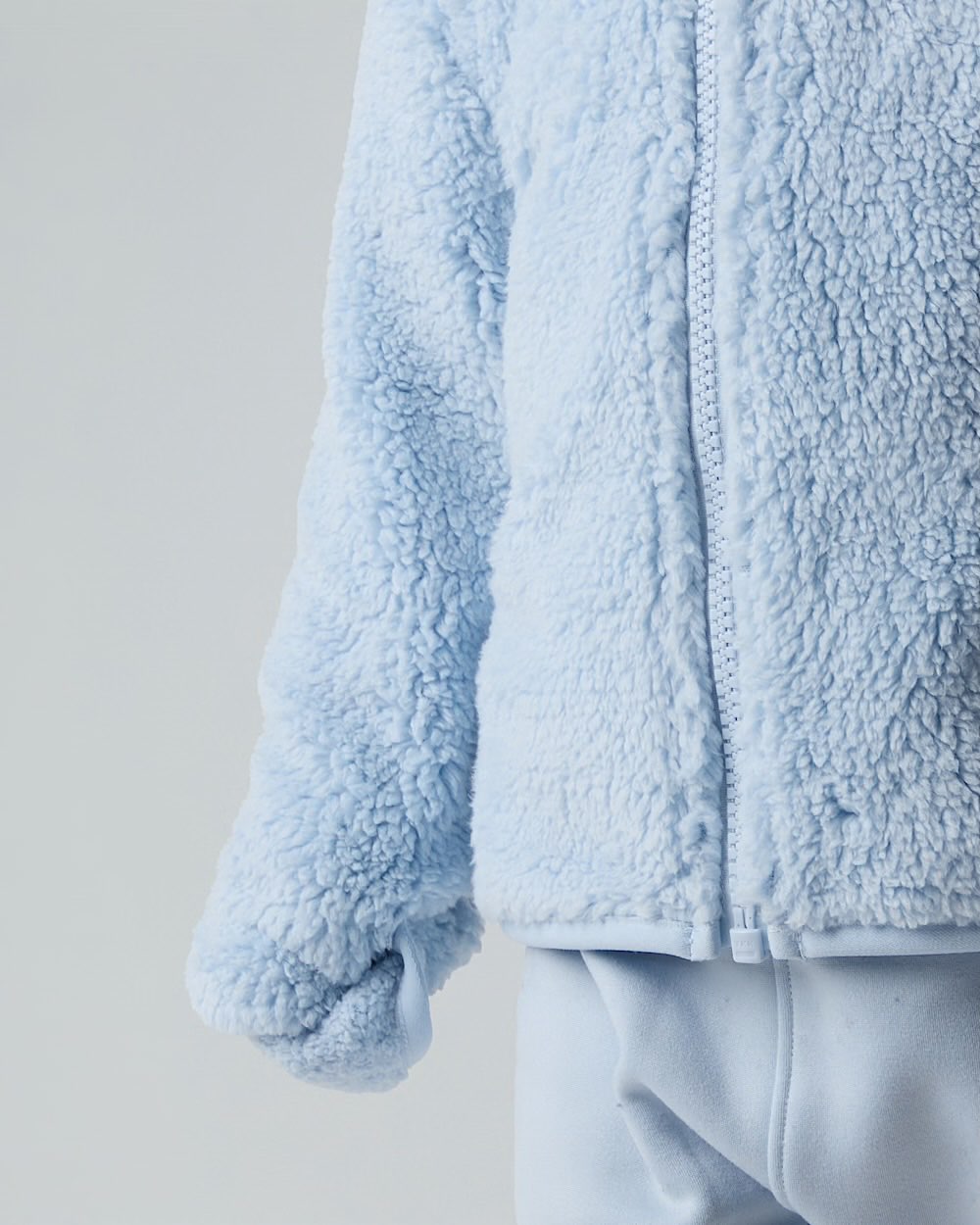 BABY CAMPSHIRE F/Z HOODIE POLAR HAZE - ABBIGLIAMENTO - THE NORTH FACE
