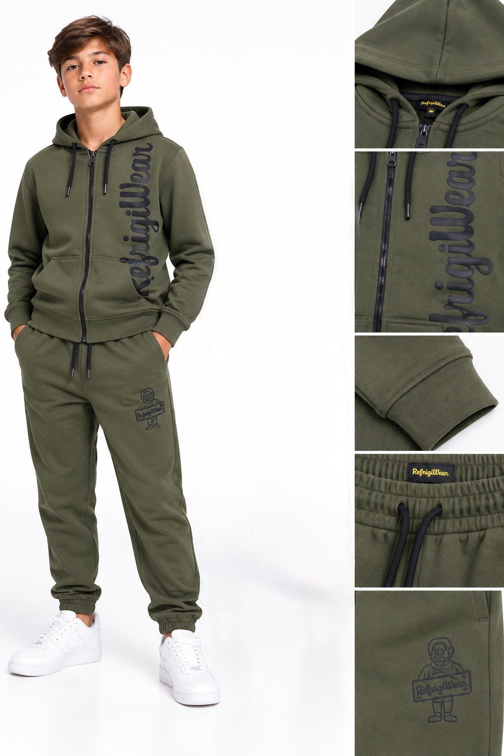 R2202 VERDE - ABBIGLIAMENTO - REFRIGIWEAR