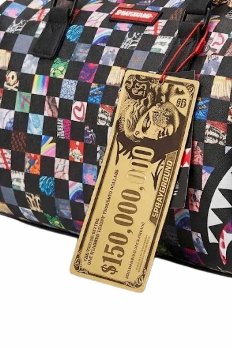 CRAZY CHECK MINI DUFFLE - Accessori - SPRAYGROUND