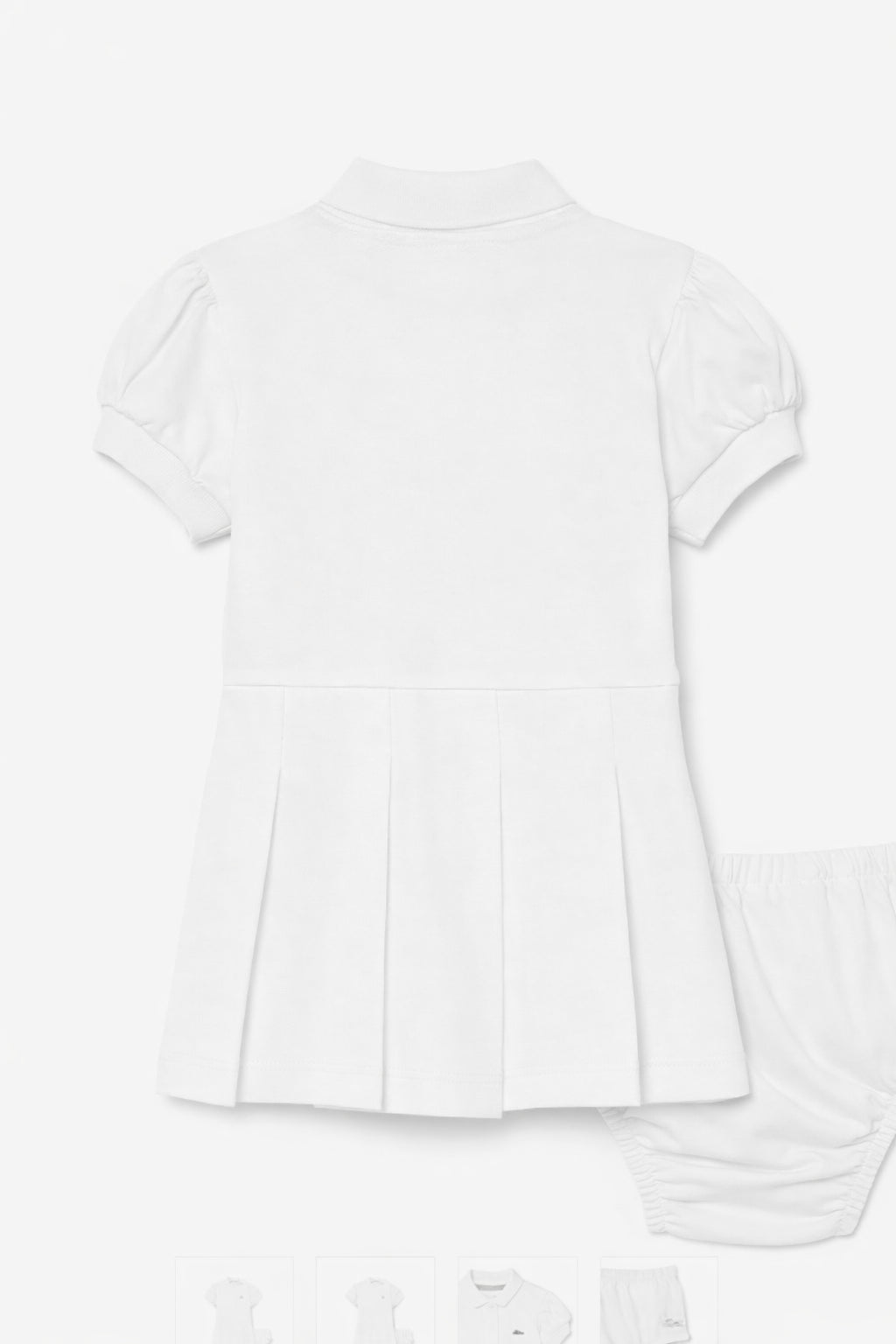LCG PLEATED DRESS B - ABBIGLIAMENTO - LACOSTE