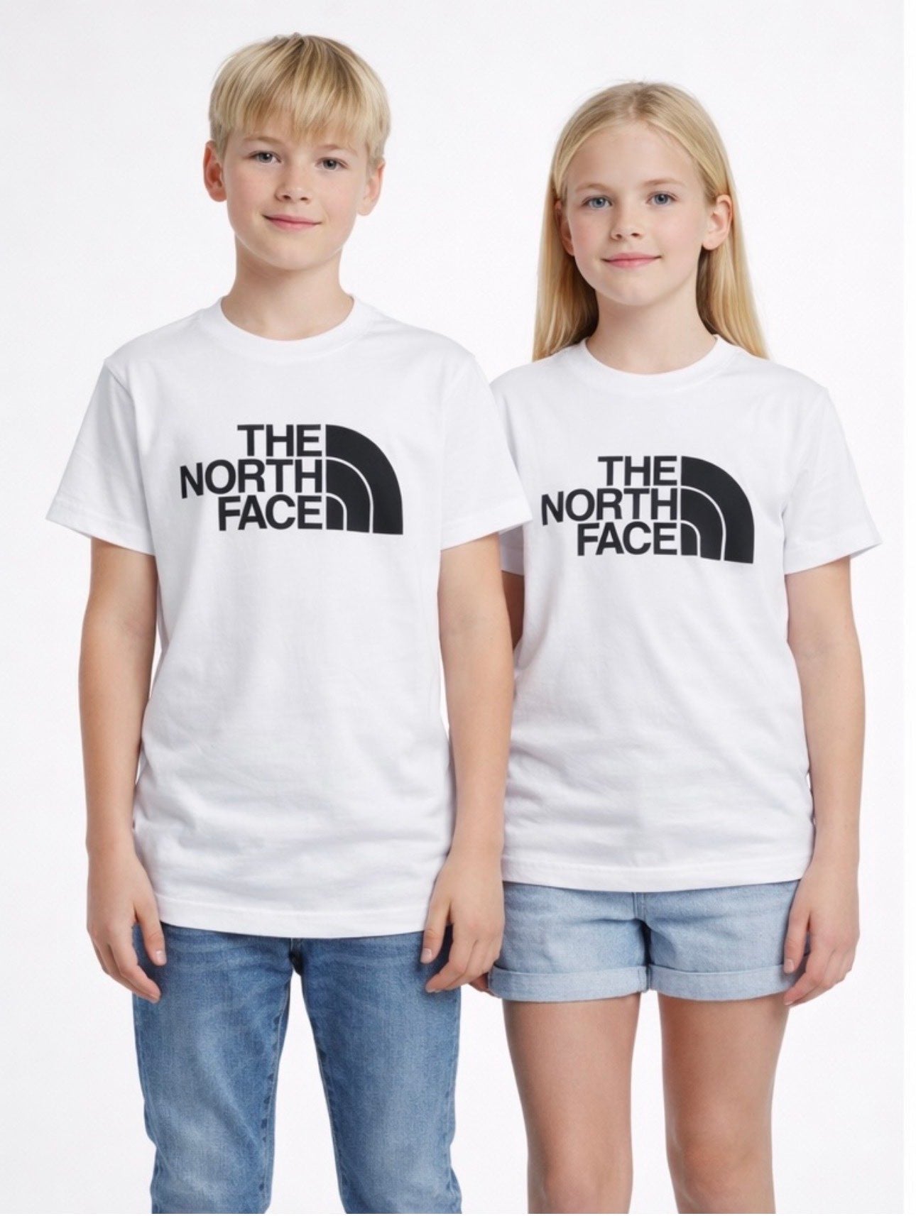 TEEN BOX NSE REG SS TEE TNF WHITE - ABBIGLIAMENTO - THE NORTH FACE