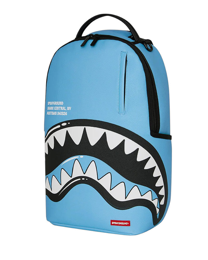 SHARK CENTRAL BUBBLY BLUE BACKPACK - Accessori - SPRAYGROUND
