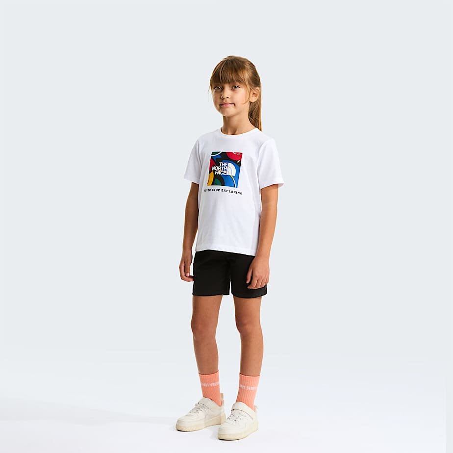 KID BOX NSE PLAY REG SHORT SET TNF WHITE TNF BLACK - ABBIGLIAMENTO - THE NORTH FACE