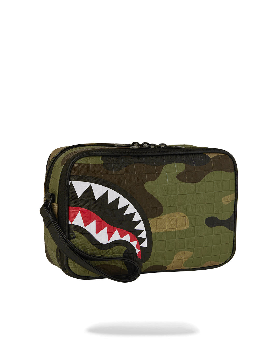 SPRAYGROUND WOODLAND CAMO CHECK TOILETRY BAG - Accessori - SPRAYGROUND