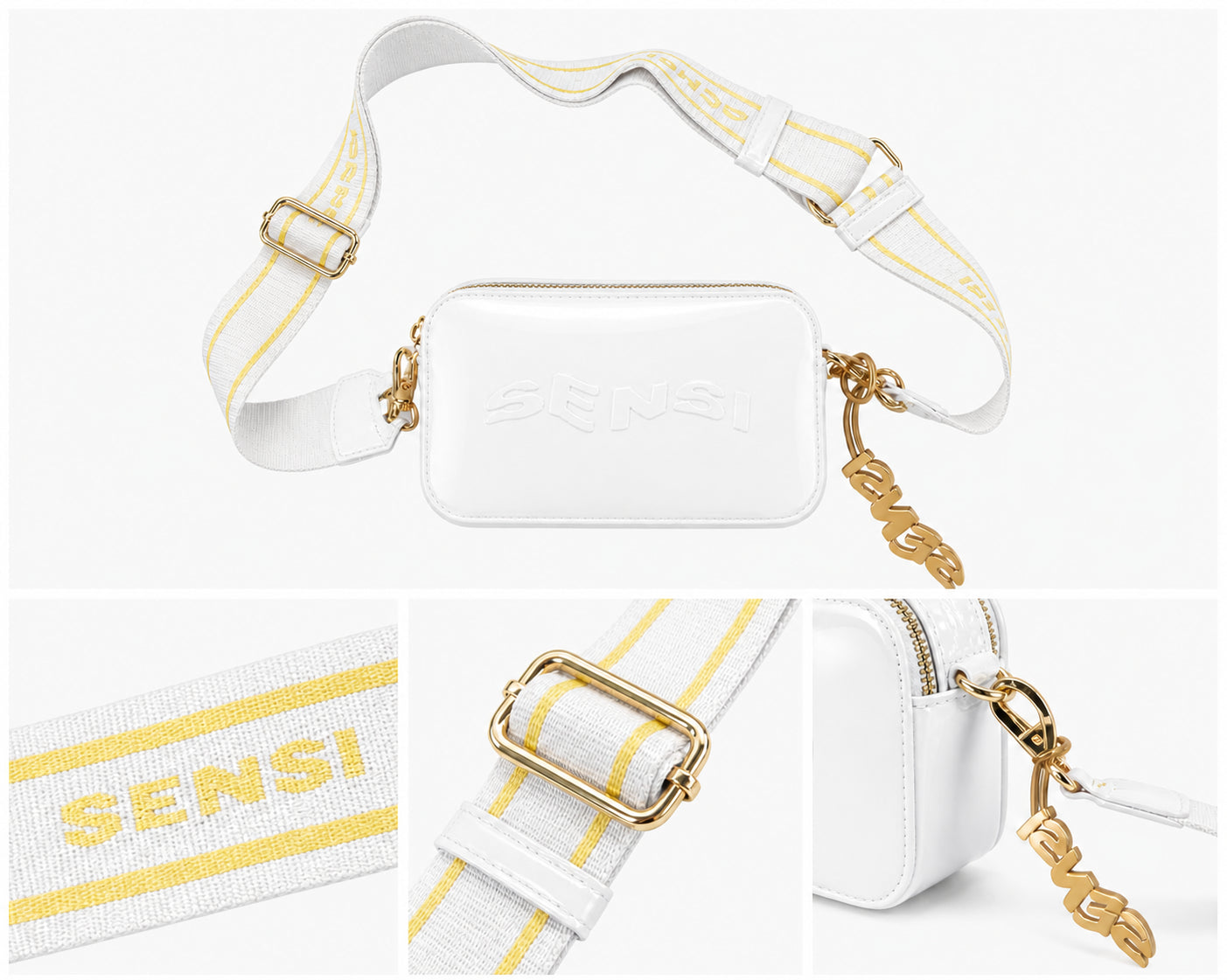 CAPRI BAG BIANCO - ABBIGLIAMENTO - SENSI