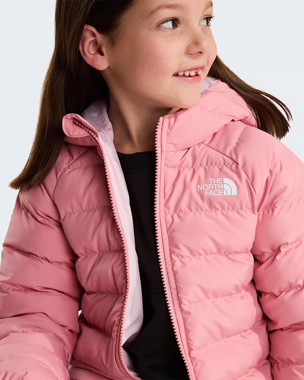 KID REVERSIBLE PERRITO HOODED JACKET PRIMROSE - ABBIGLIAMENTO - THE NORTH FACE
