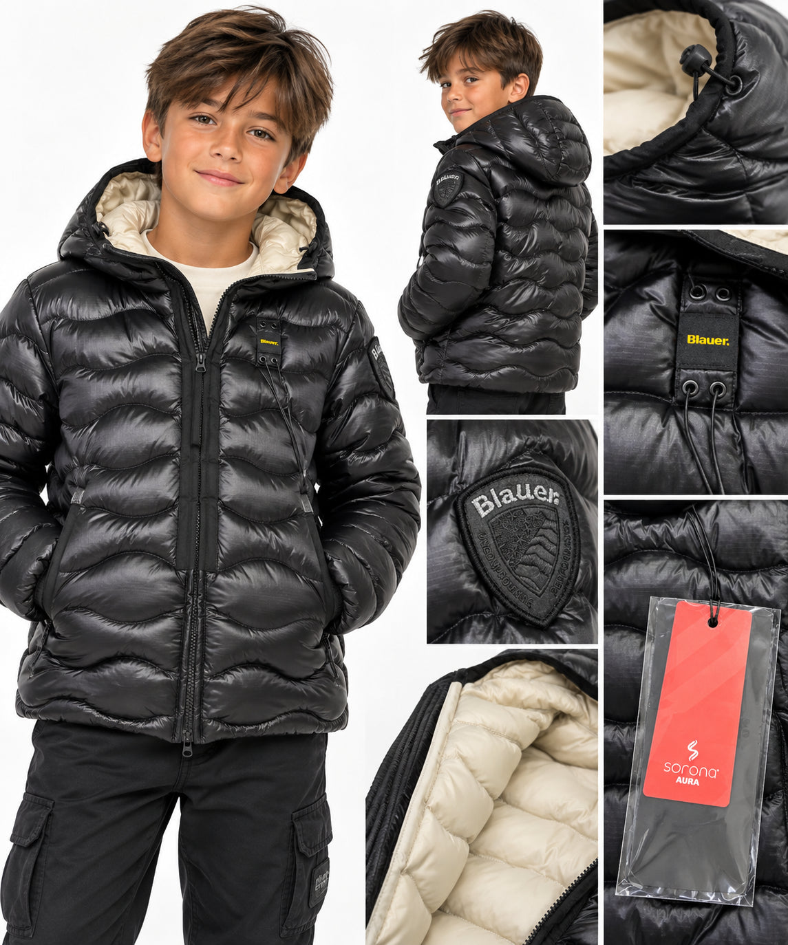 BRYANT JUNIOR NERO - ABBIGLIAMENTO - BLAUER