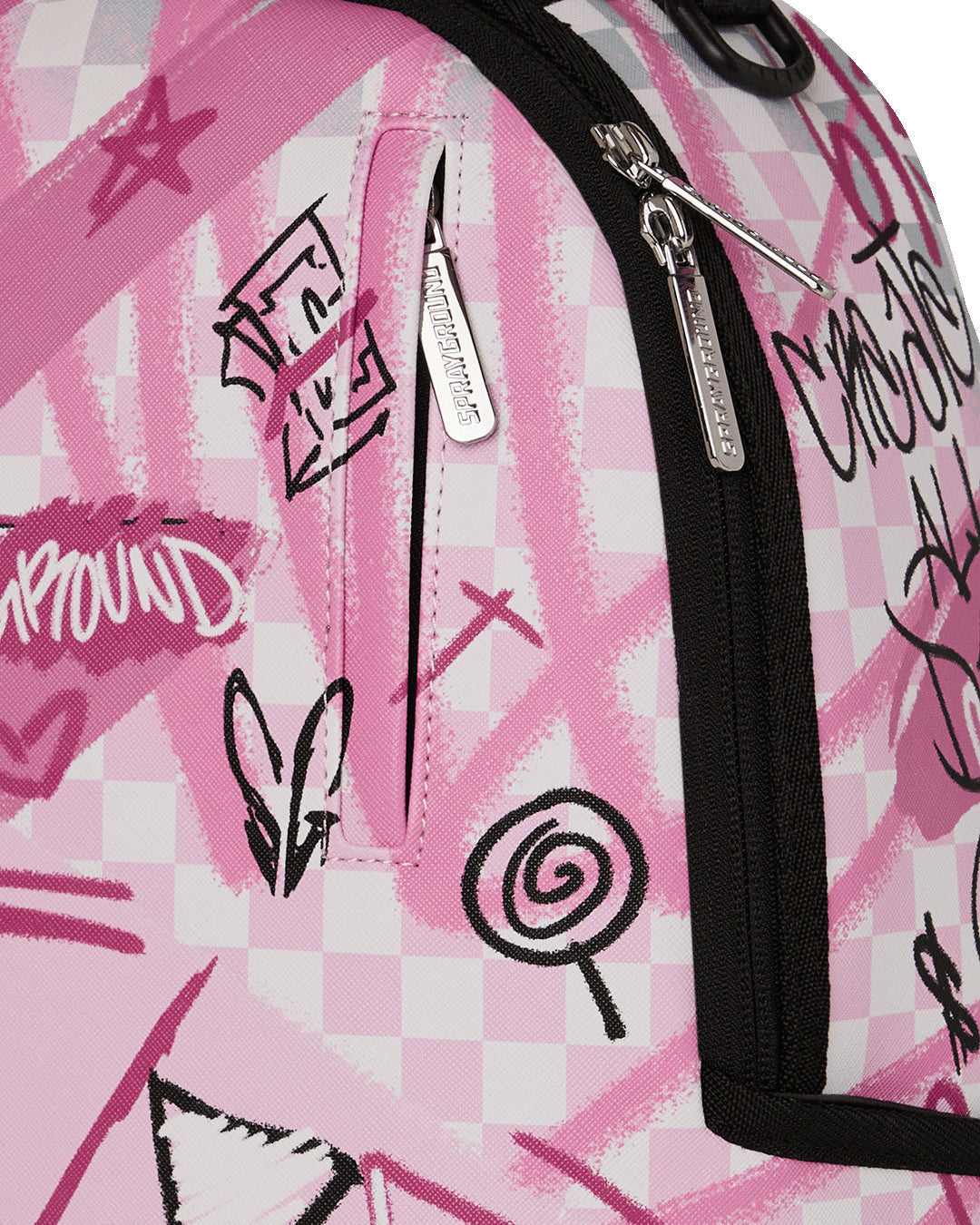 PINK SMOKE CHECK BACKPACK - Accessori - SPRAYGROUND