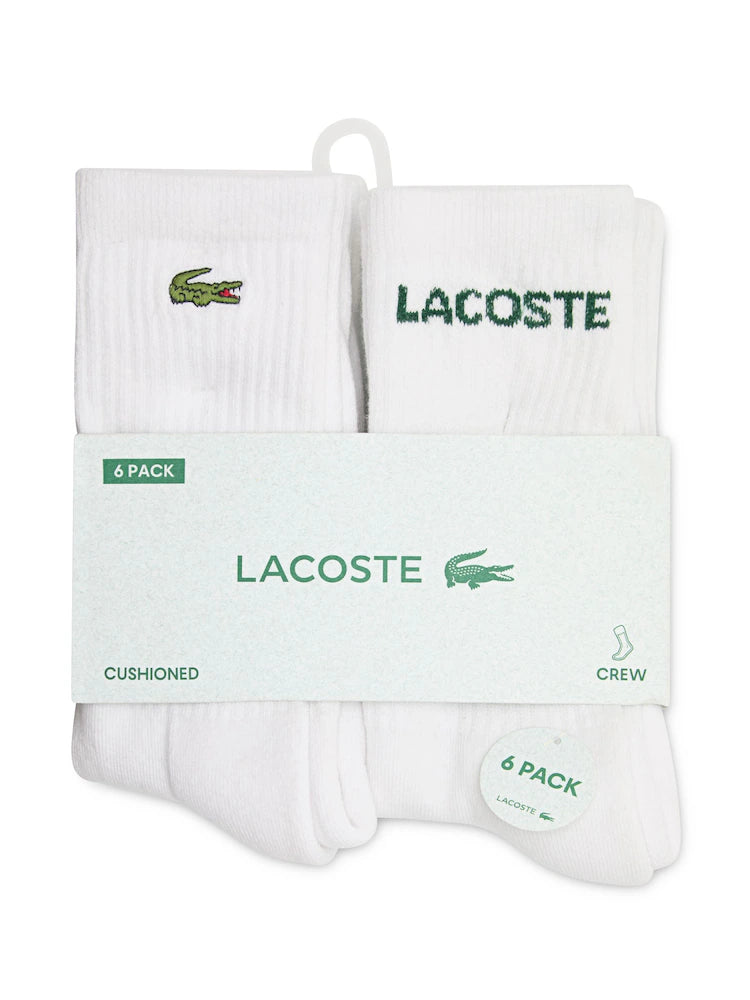 LCHN 6PK CREW COTTON SOCK - Accessori - LACOSTE