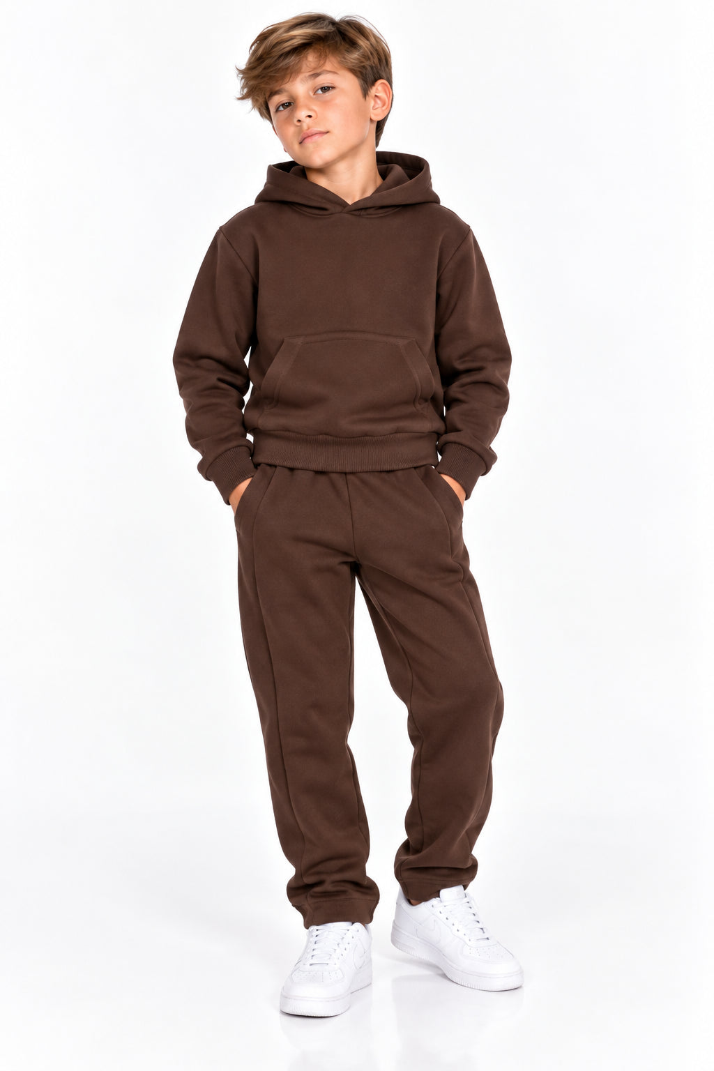 FEL119 CIOCCOLATO - ABBIGLIAMENTO - BRIAN RUSH