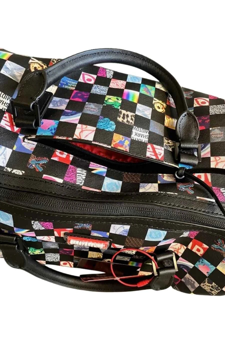 CRAZY CHECK MINI DUFFLE - Accessori - SPRAYGROUND