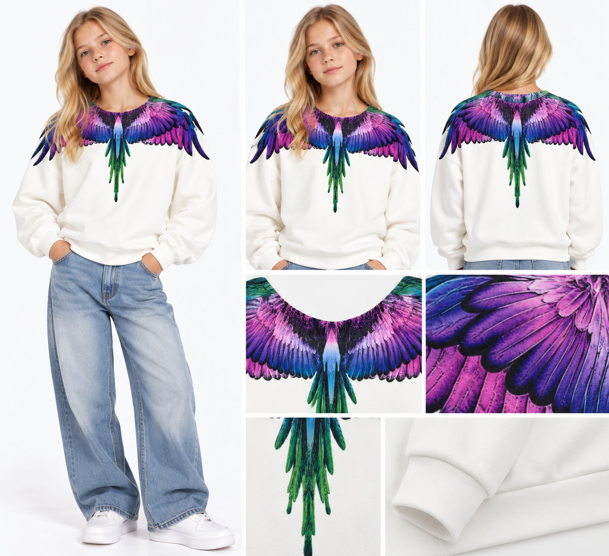SW061 CREMA - ABBIGLIAMENTO - MARCELO BURLON