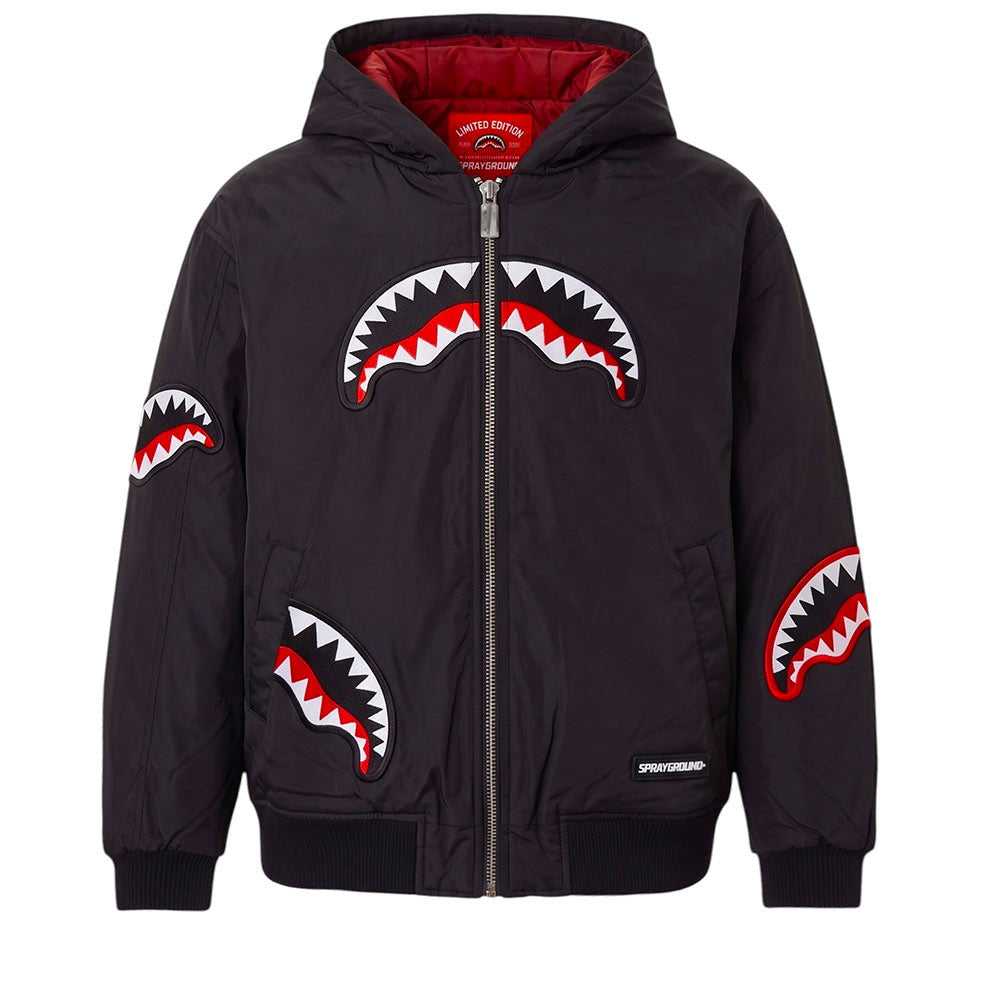 ALL SHARK PATCHES BOMBER - ABBIGLIAMENTO - SPRAYGROUND