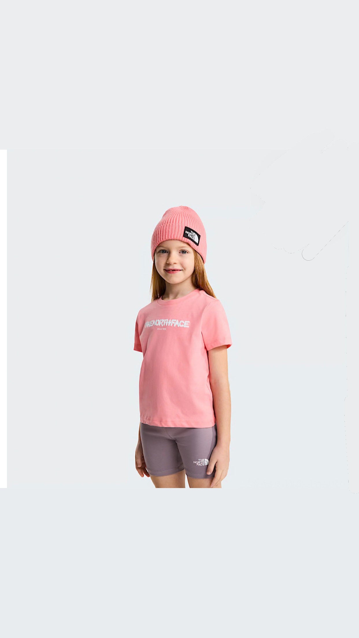 KID BUBBLE LOGO REG SET CORAL CRU - ABBIGLIAMENTO - THE NORTH FACE