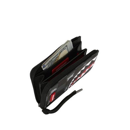 GRAY PEEKING CHARACTER CHECK WALLET - Accessori - SPRAYGROUND
