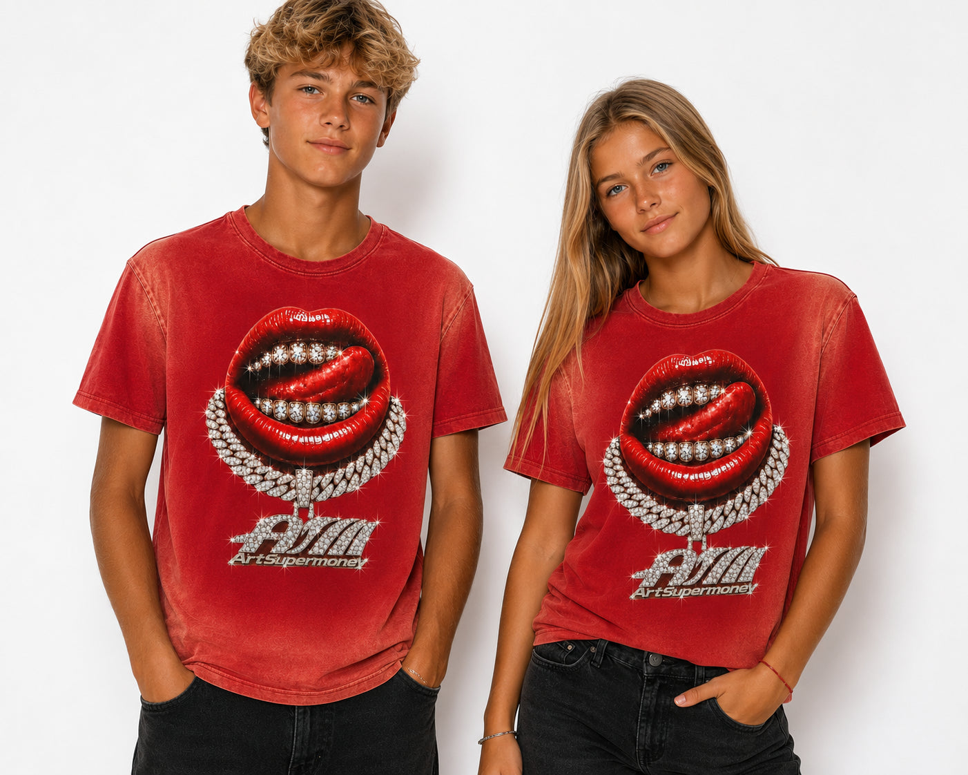 4959 ROSSO - ABBIGLIAMENTO - ArtSuperMoney
