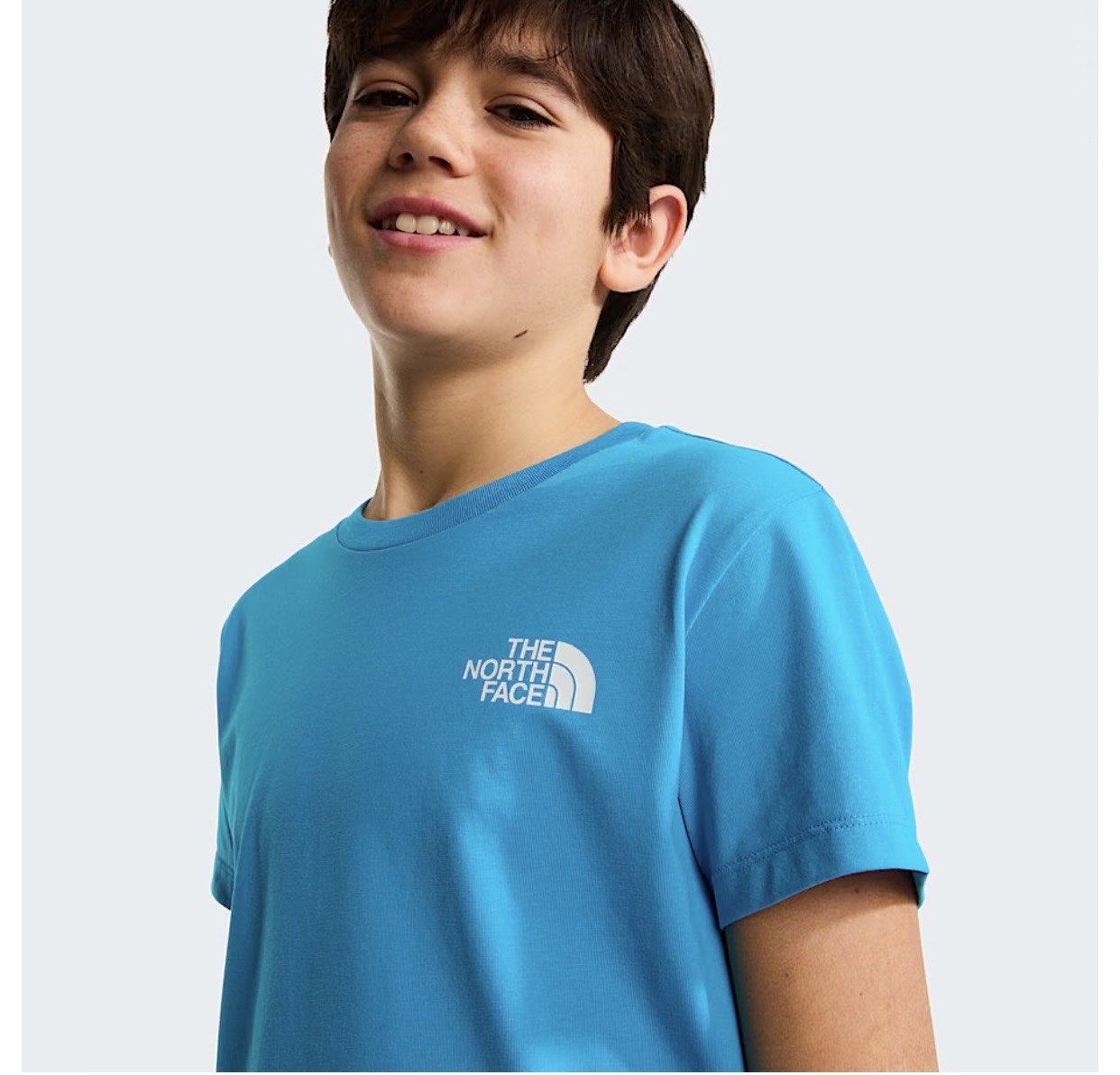 TEEN SIMPLE DOME REG SS MERIDIAN - ABBIGLIAMENTO - THE NORTH FACE