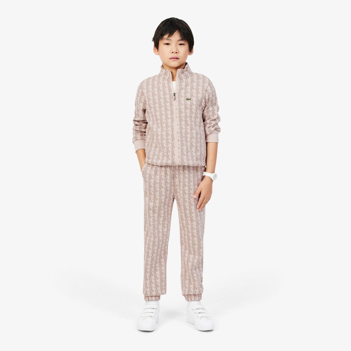 LCB MONOGRAM FULL ROSA - ABBIGLIAMENTO - LACOSTE